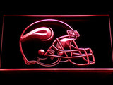 Minnesota Vikings Helmet LED Sign - Red - TheLedHeroes
