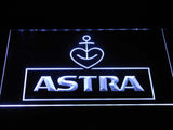 Astra Beer LED Neon Sign USB - White - TheLedHeroes