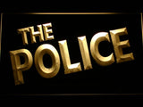 The Police LED Neon Sign Electrical - Yellow - TheLedHeroes