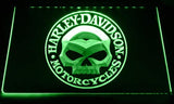 Harley Davidson 7 LED Neon Sign USB - Green - TheLedHeroes