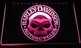 Harley Davidson 7 LED Sign - Purple - TheLedHeroes