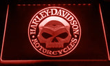 Harley Davidson 7 LED Sign - Red - TheLedHeroes