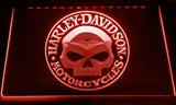 Harley Davidson 7 LED Neon Sign Electrical - Red - TheLedHeroes