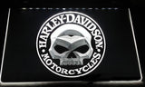 Harley Davidson 7 LED Neon Sign USB - White - TheLedHeroes