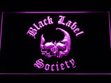Black Label Society LED Neon Sign Electrical - Purple - TheLedHeroes