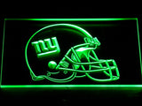 FREE New York Giants Helmet LED Sign - Green - TheLedHeroes