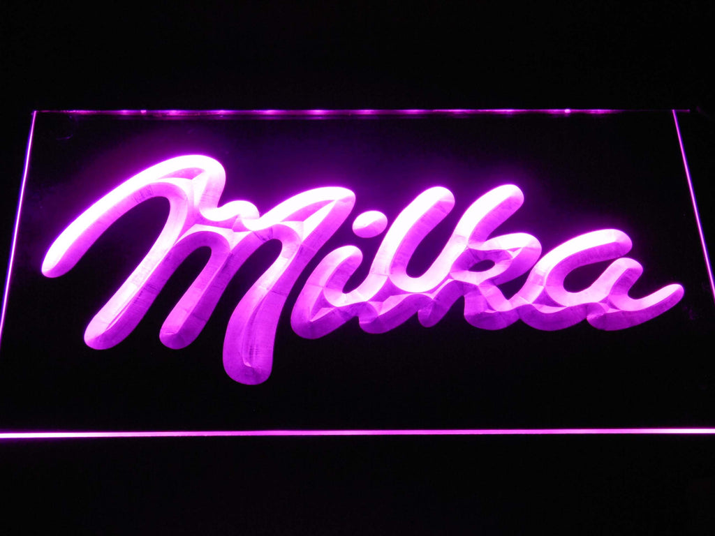 Milka LED Neon Sign USB - Purple - TheLedHeroes