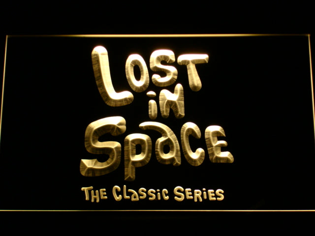 FREE Lost in Space LED Sign - Yellow - TheLedHeroes