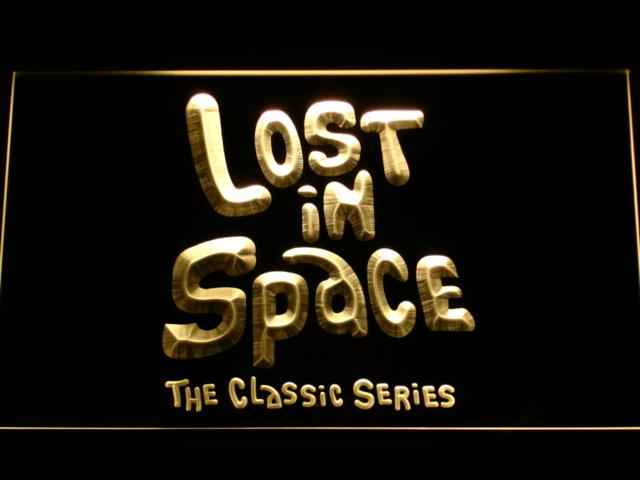 Lost in Space LED Neon Sign Electrical - Yellow - TheLedHeroes