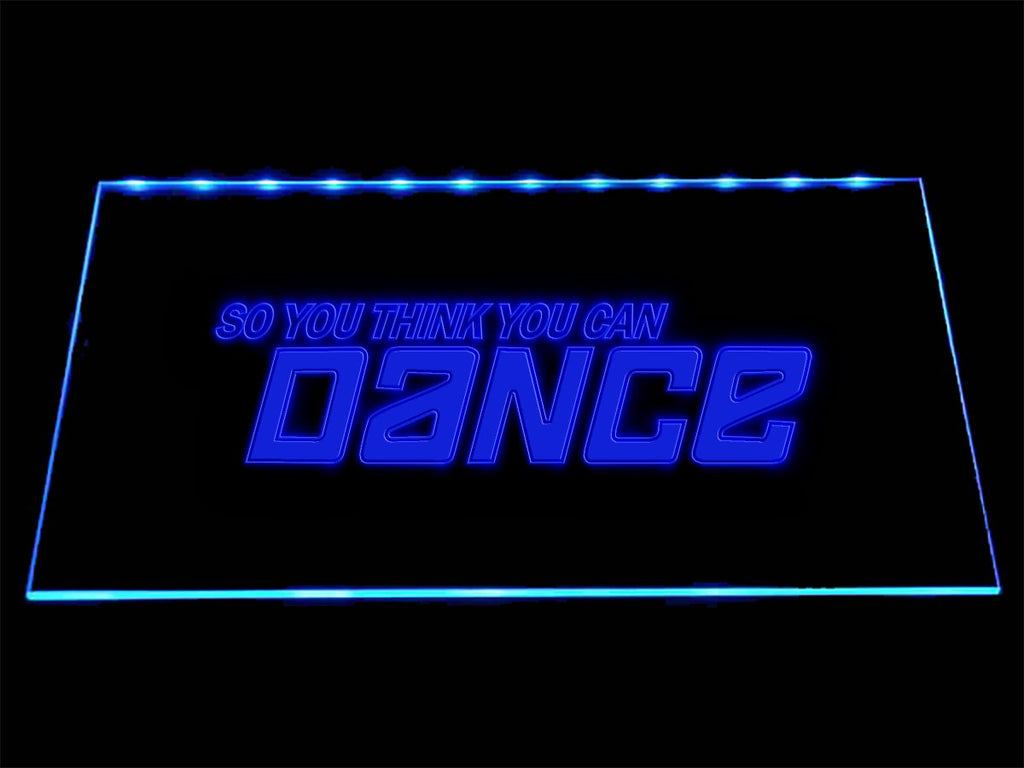 So You Think You Can Dance LED Neon Sign USB - Blue - TheLedHeroes