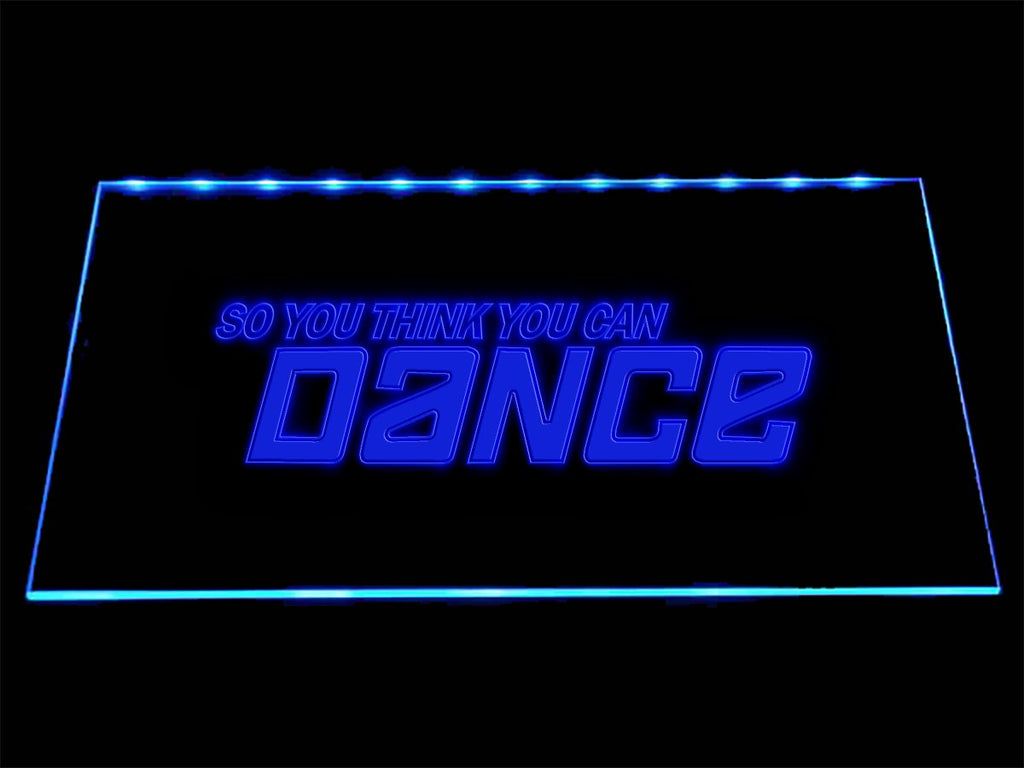 So You Think You Can Dance LED Neon Sign Electrical - Blue - TheLedHeroes