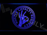 John Cena - Hustle Loyalty Respect LED Neon Sign Electrical - Blue - TheLedHeroes