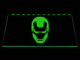 Iron Man LED Neon Sign Electrical - Green - TheLedHeroes