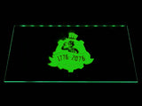 Fallout 1776-2076 LED Neon Sign Electrical - Green - TheLedHeroes