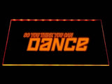 So You Think You Can Dance LED Neon Sign USB - Orange - TheLedHeroes