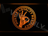 John Cena - Hustle Loyalty Respect LED Sign - Orange - TheLedHeroes