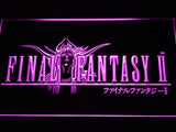 Final Fantasy II LED Neon Sign USB - Purple - TheLedHeroes