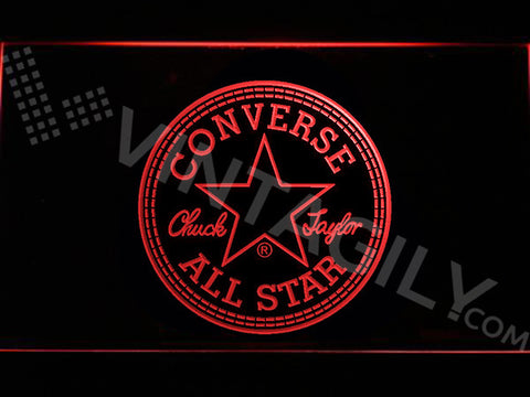 FREE Converse LED Sign - Red - TheLedHeroes