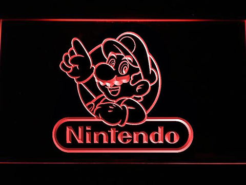 Nintendo Mario 2 LED Neon Sign USB - Red - TheLedHeroes