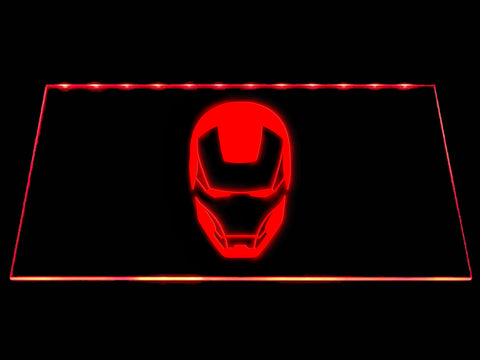 FREE Iron Man LED Sign - Red - TheLedHeroes