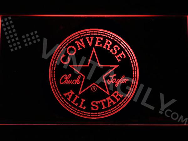 Converse LED Neon Sign Electrical - Red - TheLedHeroes