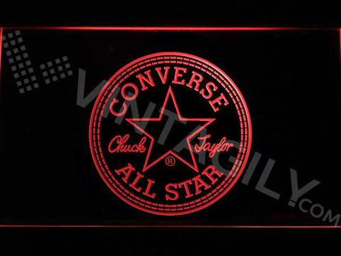 Converse LED Neon Sign USB - Red - TheLedHeroes