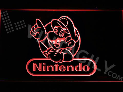 Nintendo Mario 2 LED Sign - Red - TheLedHeroes