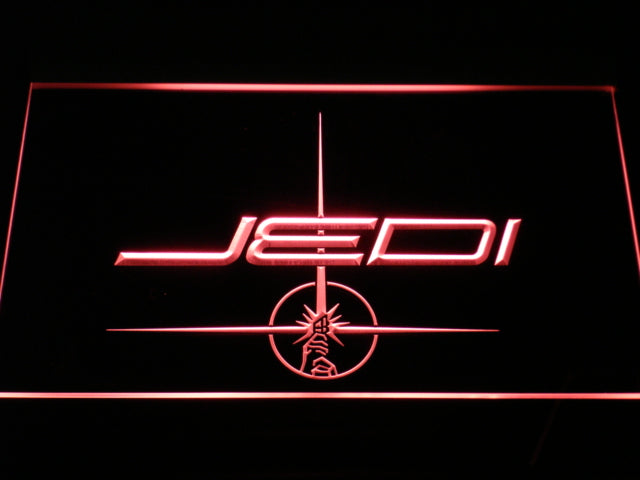 FREE Star Wars Jedi LED Sign - Red - TheLedHeroes