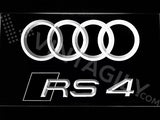 Audi RS4 LED Neon Sign Electrical - White - TheLedHeroes