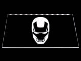 Iron Man LED Neon Sign USB - White - TheLedHeroes