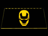 Iron Man LED Neon Sign Electrical - Yellow - TheLedHeroes