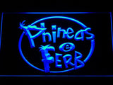 Phineas and Ferb LED Neon Sign Electrical - Blue - TheLedHeroes