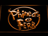 Phineas and Ferb LED Neon Sign Electrical - Orange - TheLedHeroes