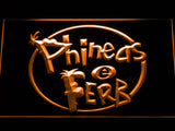 FREE Phineas and Ferb LED Sign - Orange - TheLedHeroes