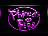 FREE Phineas and Ferb LED Sign - Purple - TheLedHeroes