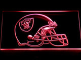 Oakland Raiders Helmet LED Sign - Red - TheLedHeroes