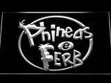 Phineas and Ferb LED Neon Sign USB - White - TheLedHeroes
