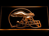 Philadelphia Eagles Helmet LED Neon Sign Electrical - Orange - TheLedHeroes