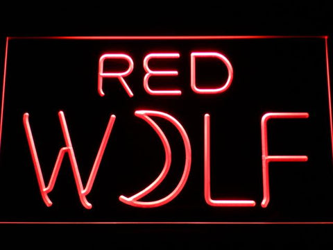 True Blood Red Wolf LED Neon Sign USB - Red - TheLedHeroes