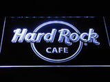 Hard Rock Cafe LED Neon Sign USB - White - TheLedHeroes