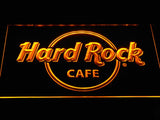 Hard Rock Cafe LED Neon Sign USB - Yellow - TheLedHeroes