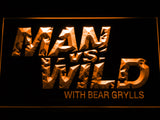 FREE Man Vs Wild LED Sign - Orange - TheLedHeroes