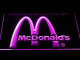 McDonalds LED Neon Sign USB - Purple - TheLedHeroes