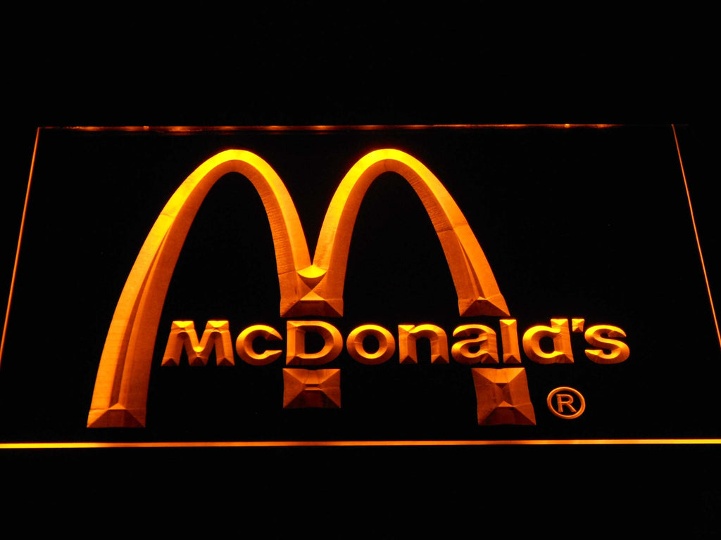 McDonalds LED Neon Sign Electrical - Yellow - TheLedHeroes