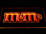 M&M's LED Neon Sign USB - Orange - TheLedHeroes