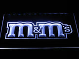 M&M's LED Neon Sign USB - White - TheLedHeroes