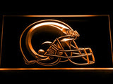Saint Louis Rams Helmet LED Neon Sign Electrical - Orange - TheLedHeroes