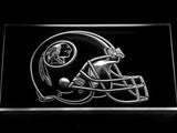 Washington Redskins Helmet LED Neon Sign Electrical - White - TheLedHeroes