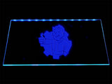Fallout Vault Boy (2) LED Neon Sign Electrical - Blue - TheLedHeroes