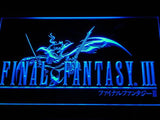 Final Fantasy III LED Neon Sign USB - Blue - TheLedHeroes